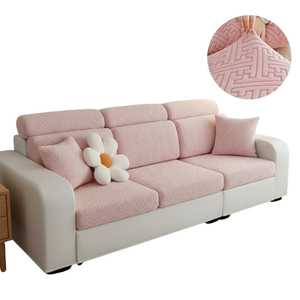 Good Quality <b>Cheap</b> Sofa Slipcovers <b>Couch</b> Covers Beige Bubble Cushion Covers For Sofa Vietnam Manufacturer For Home Decor - Product Image 6