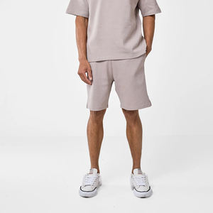 Wholesale 260g Breathable Waffle <b>Shorts</b> <b>Men</b> High Quality Custom Logo European American Print Fashion High Street Casual <b>Shorts</b> - Product Image 2