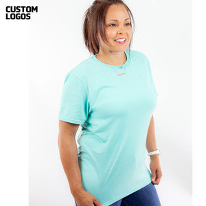 Camiseta de Mujer al por Mayor, de Alta Calidad, Manga Corta, Cuello Redondo, Ajuste Holgado - Product Image 6