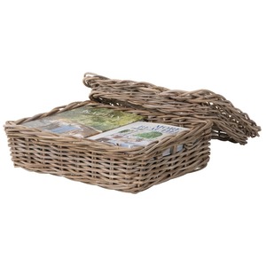 Panier en rotin pour table ou étagère, panier de rangement fait main, vente en gros, écologique, fabriqué au Vietnam - Product Image 1