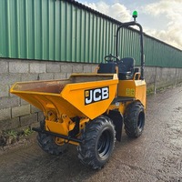 Mini-dumper JCB 1 tonne, diesel, 2T, 3T, 4T, 5T, auto-chargeur, 4x4, disponible à la vente