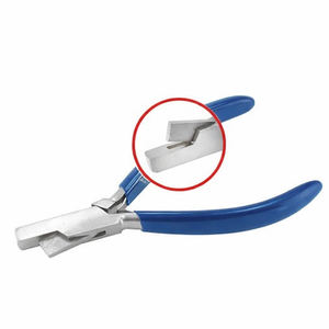 Alicates para Hacer Lazos de Alambre de Acero Inoxidable con Mordaza Inferior Cóncava y Acabado Pulido para Hacer Collares - Product Image 3