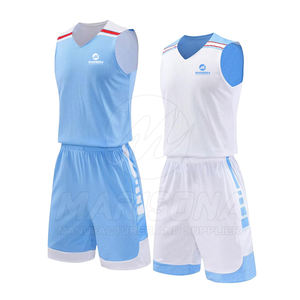 Uniforme de Baloncesto Reversible de Material Duradero, MOQ Bajo, Marca Privada, Uniforme de Baloncesto Reversible Más Vendido - Product Image 1