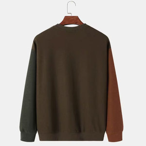 Sudadera de gran tamaño con cuello redondo, ropa de hombre, sudaderas de manga larga de algodón y poliéster para hombre - Product Image 2