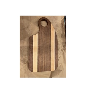 Petites planches à découper en bois de manguier pièce de forme carrée et pièce de logo en forme de coeur et échantillon gratuit - Product Image 6