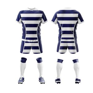 Uniformes deportivos personalizados para equipos de Rugby, ropa deportiva de secado rápido con impresión por sublimación de alta calidad, precio al por mayor de fábrica - Product Image 6