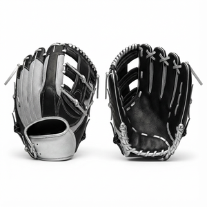 Gants de baseball en cuir souple légers et confortables pour l'entraînement et la compétition, fabrication OEM directe, vente en gros, logo personnalisé - Product Image 4