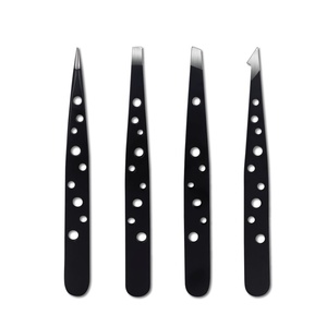 Pince à épiler à sourcils en acier inoxydable personnalisée - Product Image 1