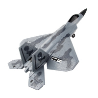 FX922 F-22 Fighter Raptor RC Avion Modèle 2.4Ghz Télécommande High-tech Avion 4CH Planeur Avion Enfants RC Jouets Garçons Cadeaux