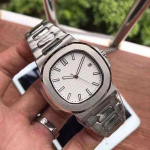 Montre analogique de luxe pour homme en acier inoxydable 40 mm, étanche, multifonction, affichage des phases lunaires, automatique, classique - Product Image 4