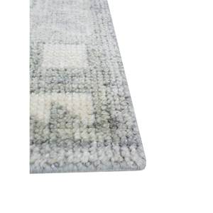 Alfombra de Lana Anudada a Mano Azul Savana con Patrón de Medallón para Sala de Estar, Alfombra Rectangular de 9x12 para Decoración de Pasillo, para Uso Doméstico-PKWL-986 - Product Image 4