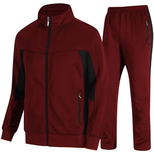 Conjuntos Deportivos para Hombre con Capucha, Transpirables, Estilo 2025, Logotipo Personalizable, MOQ Bajo, Diferentes Colores, 100% Algodón - Product Image 1