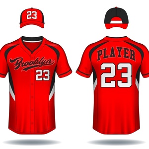 Venta al por mayor personalizado usted propio diseño sublimación impresión Digital cosido uniforme de béisbol equipo Jersey - Product Image 1