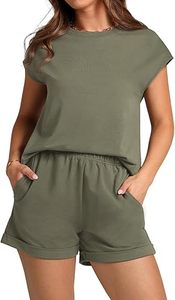 Ensemble imprimé pour homme à manches courtes, au-dessus du genou, décontracté, respirant, 100 % coton molletonné, idéal pour l'été - Product Image 6