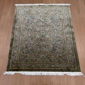 Tapis de luxe le plus vendu, de haute qualité, traditionnel persan, noué à la main, en laine, à poils longs, écologique et lavable - Product Image 1