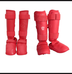 แผ่นหน้าแข้ง MMA แบบป้องกันสำหรับมวยไทยแผ่นป้องกันหน้าแข้งแบบ100% - Product Image 4