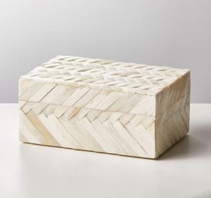 Hermosa caja de huesos para decoración del hogar para un exquisito tono contemporáneo de Craft Emporium - Product Image 1