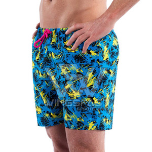 2025 nouveau Design couleur personnalisée hommes Shorts de bain prix de gros respirant hommes Shorts de bain à vendre - Product Image 1