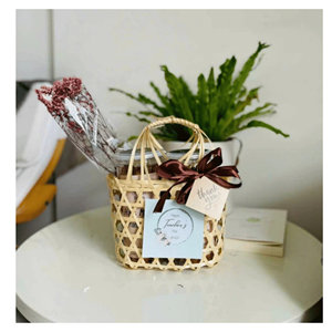 Panier-cadeau en bambou Panier en bambou artisanal pour paniers-cadeaux de vacances et présentation en magasin Fabriqué au Vietnam - Product Image 6