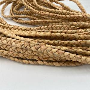 Cordon en jacinthe d'eau en gros, prix bas, matériel artisanal fait à la main, ficelle tressée séchée - Product Image 1