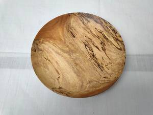 Assiette à vaisselle en bois naturel Susan écologique Rangement et organisateur pour la maison Ustensiles de cuisine et vaisselle plaqués à vendre au meilleur prix - Product Image 2