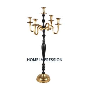 Bougeoirs en métal de qualité supérieure ensemble de 3 événements les plus vendus décoration bougeoir maison Table accessoires bougeoirs - Product Image 6