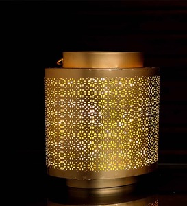 Available High Quality Round Candle <b>Jar</b> for Home & Hotel Decoration New Design Best Price Metal Candle Lantern - Product Image 3