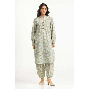 Conjunto Casual IUSTTS-2154 Primavera/Verano de 2 Piezas en Crepé Talla XS con Diseño Estampado - Product Image 1