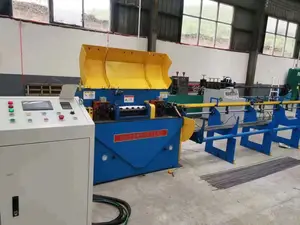 Máquina alisadora y cortadora de alambre de barra del fabricante de China Maquinaria de metalurgia de metal con operación fácil de alta velocidad