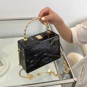 SHAPE LINKED Standard Quality Resin Clutch Unique Designer Purse Luxury High Quality Eco-friendly Handmade Customizable Best - Product Image 5