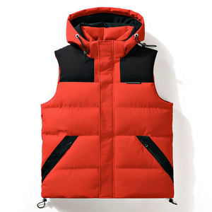 Wholesales Unisex Winter Sleeveless Puffer Jacket <b>for</b> Men and <b>Women</b> Custom Logo Puffer Uniform Vest <b>Waistcoat</b> puffer vest - Product Image 6