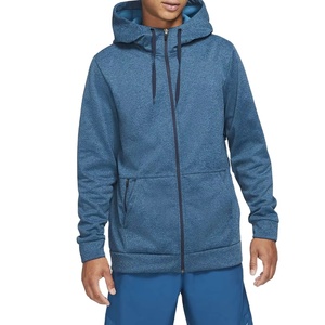 Sudaderas con cremallera para hombre transpirables de calidad de marca 100%, venta al por mayor, nuevo estilo, sudaderas con cremallera de secado rápido para hombre de peso pesado - Product Image 1