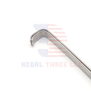 Farabuef Manual Retractor de tejido de doble extremo 12cm Juego de 2 piezas para cirugía general Instrumentos ortopédicos veterinarios - Product Image 2