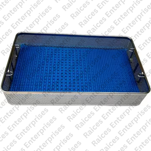 Bandeja de Instrumentos Quirúrgicos de Grado Médico Personalizada de RAICES Enterprises, Acero Inoxidable Premium, Esterilización Manual, CE - Product Image 2