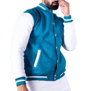 Chaqueta Varsity de Lona Acolchada con Capucha y Cuello Mao para Hombre, Ligera, con Cierre, Logotipo Bordado Personalizado, Resistente al Viento, para Invierno - Product Image 6