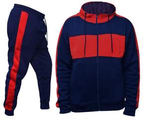 เสื้อกันหนาวขนแกะเทอร์รี่สำหรับผู้ชายและผู้หญิงชุดวอร์มลำลองบล็อกสีออกแบบได้ตามต้องการสำหรับฤดูใบไม้ร่วง - Product Image 5