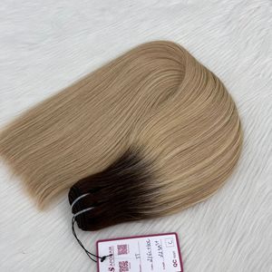 Venta caliente 100% vendedores de cabello humano chino virgen cutícula alineada trama recta para paquetes de Balayage estilo de onda Natural - Product Image 4