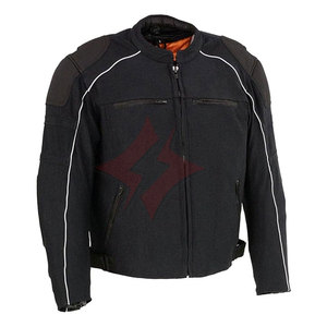 Chaqueta de Motociclismo de Malla Transpirable y Protectora para Todas las Estaciones, Color Negro, Unisex, al por Mayor - Product Image 1