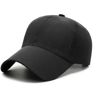Casquette de baseball de sports d'été unisexe tissu haut logo brodé personnalisé décontracté 6 panneaux coton doux respirant maille couleur unie - Product Image 5