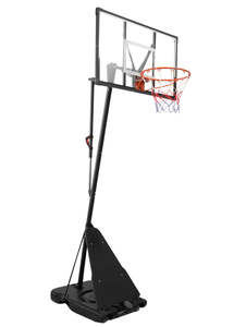 Panier de basket-ball portable professionnel avec mécanisme de levage et hauteur réglable - Product Image 4