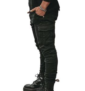 Pantalones Vaqueros para Hombre al por Mayor, Jeans Rectos para Hombre, Vaqueros Elegantes de Mezclilla, Ropa Urbana para Hombre, Pantalones Lavados con Ajuste Personalizado - Product Image 5