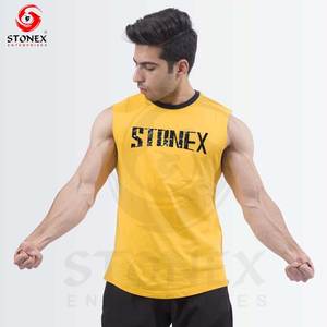 Camiseta Deportiva Ajustada para Hombre, Ligera, Transpirable, sin Mangas, para Gimnasio, Running y Actividades Deportivas de Verano - Product Image 2