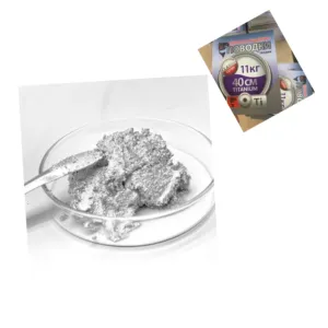 high quality Silver metallic effect aluminium pigment Aluminum paste for uv ink