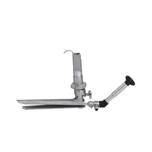 Ensemble de laryngoscopes rigides auto-retenus en acier inoxydable manuel à prix avantageux, instruments ORL - Product Image 4