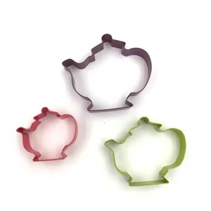 Metal <b>cookie</b> cutter set from H.M.A Handicrafts for home bakers shaping biscuits festive pastry dough kitchen baking use - Product Image 2