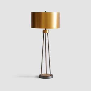 Lámpara de mesa de latón con diseño legant, decoración de lujo para sala de estar, dormitorio y restaurante - Product Image 3