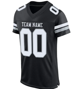 เสื้อตาข่ายอเมริกันฟุตบอลปรับแต่งได้ดีไซน์ใหม่ชุดระบายอากาศได้ดีและใส่สบาย - Product Image 2