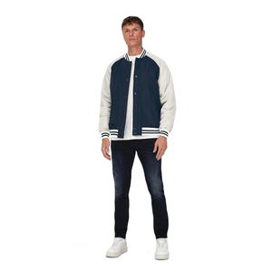 Blousons aviateur 100% polyester pour hommes personnalisés Style baseball matelassé avec options multicolores Logo avec nouveaux designs à la mode - Product Image 6