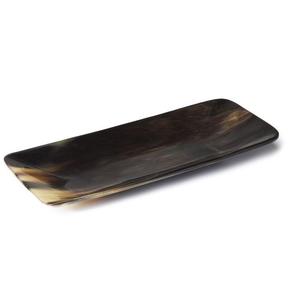 Plateau de charcuterie en corne de buffle Plateau de haute qualité et naturel en corne de buffle véritable avec logo pour les occasions de pépinière - Product Image 2