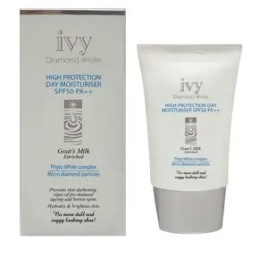 40g Malaysia natural protective Brighten smooth Face Skin Care Ivy Diamond White High Protection Moisturiser SPF50/PA++